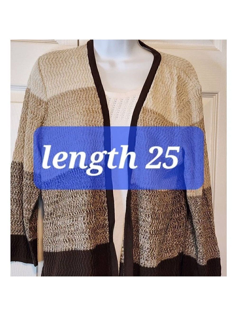 Alfred Dunner Cardigan  - Picture 6 of 7
